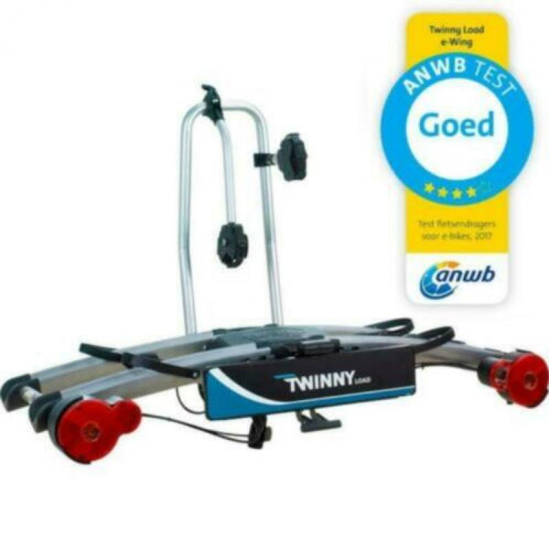 Twinny Load E Wing 2F fietsdrager de beste €299 en bezorgd