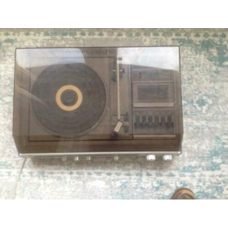 philips radio-platenspeler-casettedeck vintage, LP's