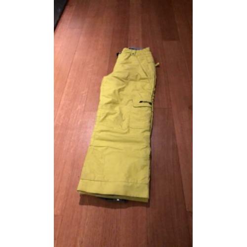 Kinder skibroek maat m — 158 merk 686 felgeel