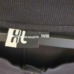 Katoenen vest zwart XXL 54 56 in prima staat