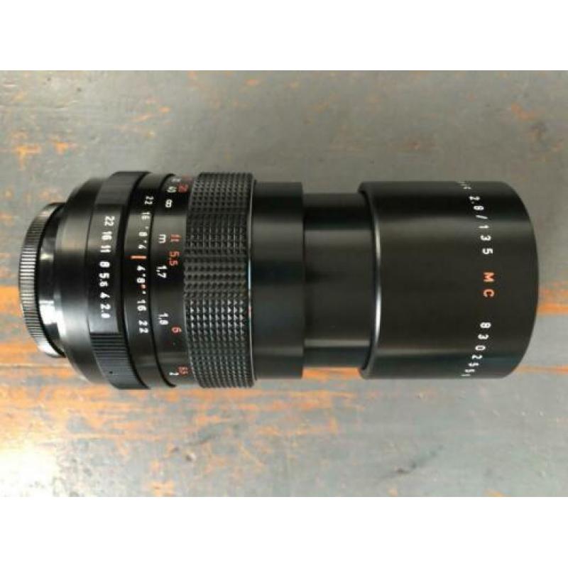PENTACON electric auto 2.8 135mm MC M42