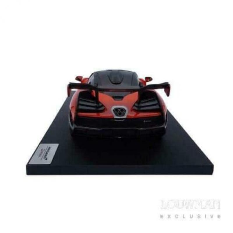 McLaren Senna Mira Orange Schaalmodel (1:18)