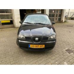 Seat Arosa 1.4 44KW 2001 Zwart NW APK NAP NETJES RIJDGOED