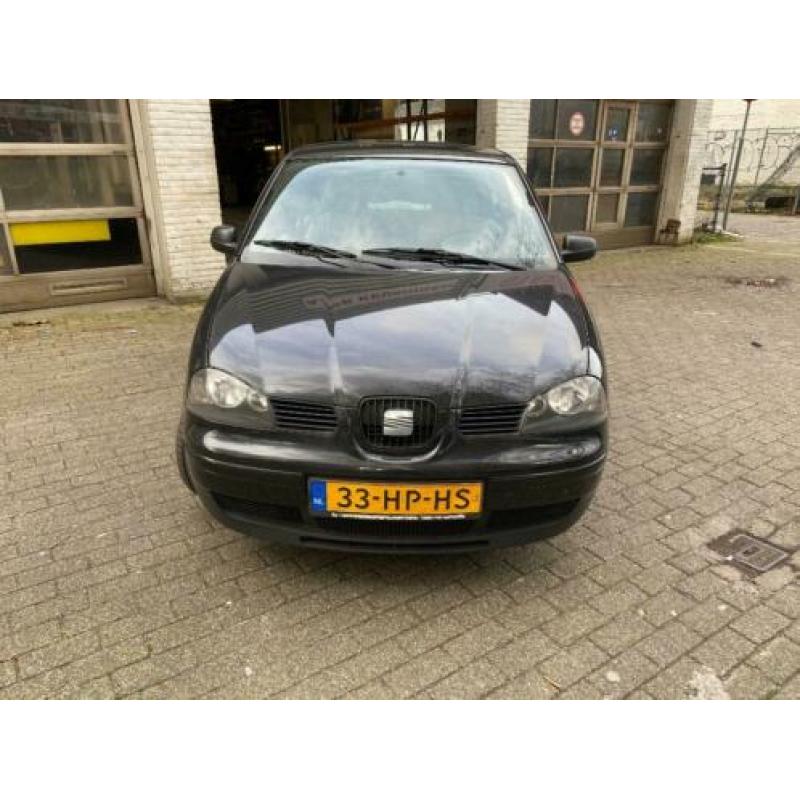Seat Arosa 1.4 44KW 2001 Zwart NW APK NAP NETJES RIJDGOED