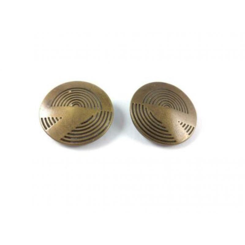Grote clip oorbellen Vintage Design