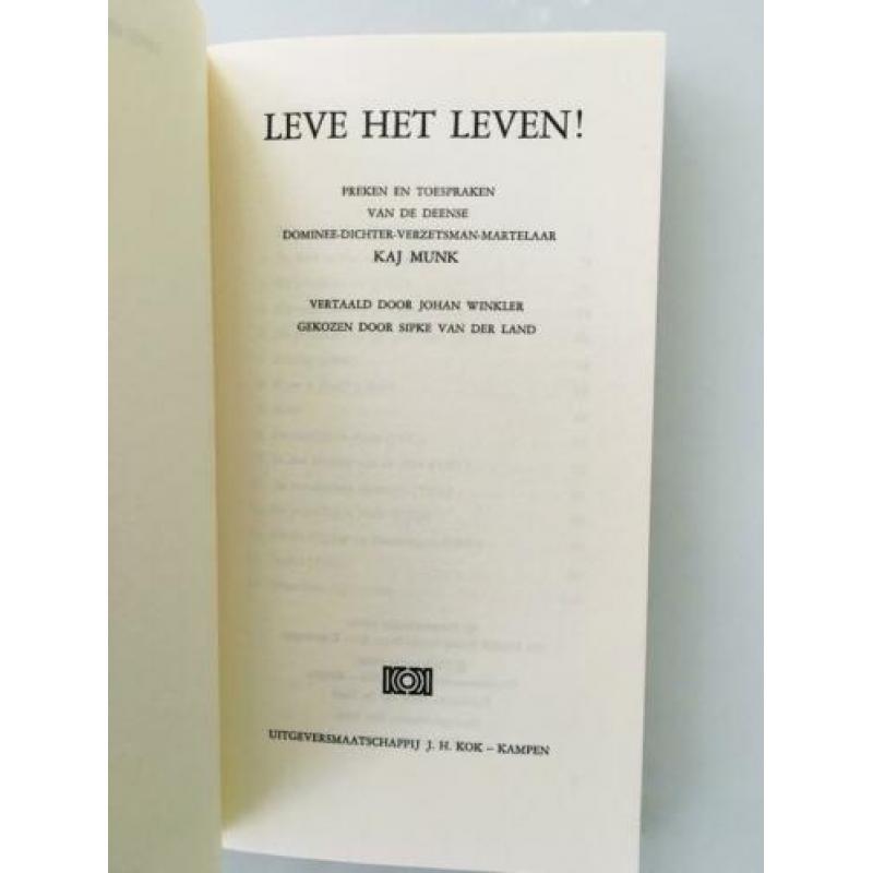 Leve het leven ! Kaj Munk