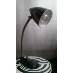 Hala Busquet bureaulamp, zwart, retro, vintage, design