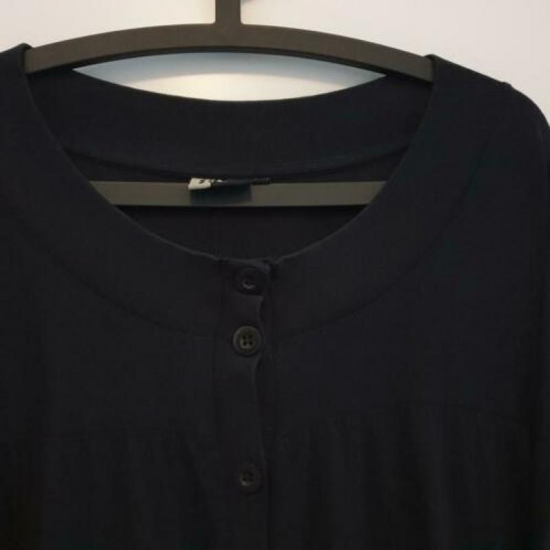 Katoenen vest zwart XXL 54 56 in prima staat