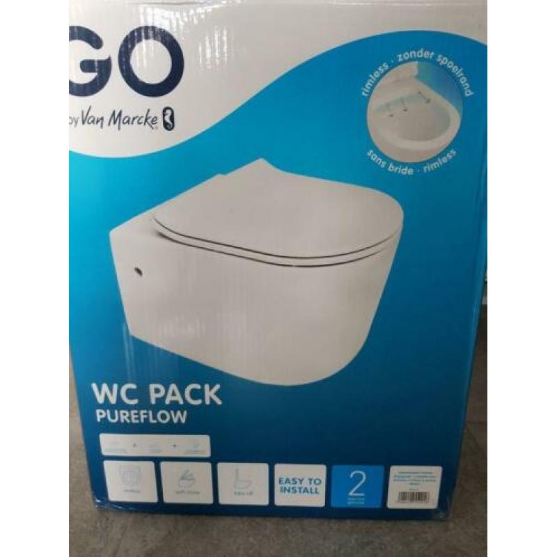 Nieuwe toiletpot te koop