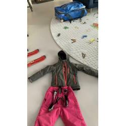 Ski broek / skibroek icepeak maat 116 roze
