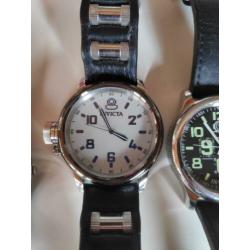 Horloge collectie (Seiko, Fossil, Invicta, Aviator, Max)