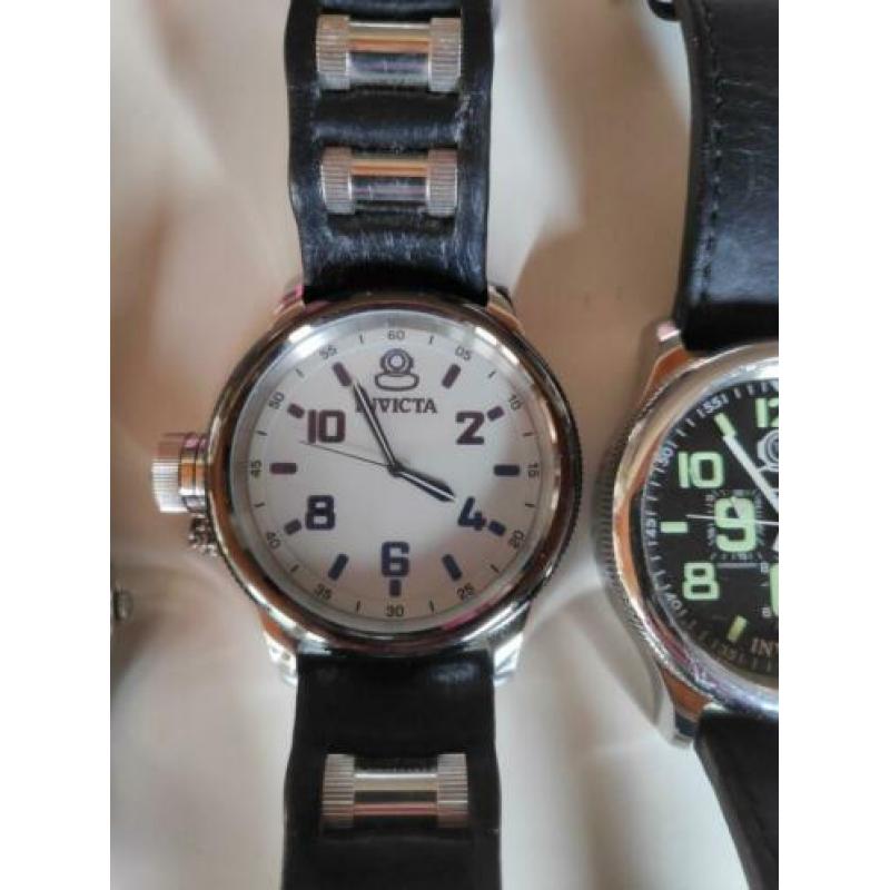 Horloge collectie (Seiko, Fossil, Invicta, Aviator, Max)