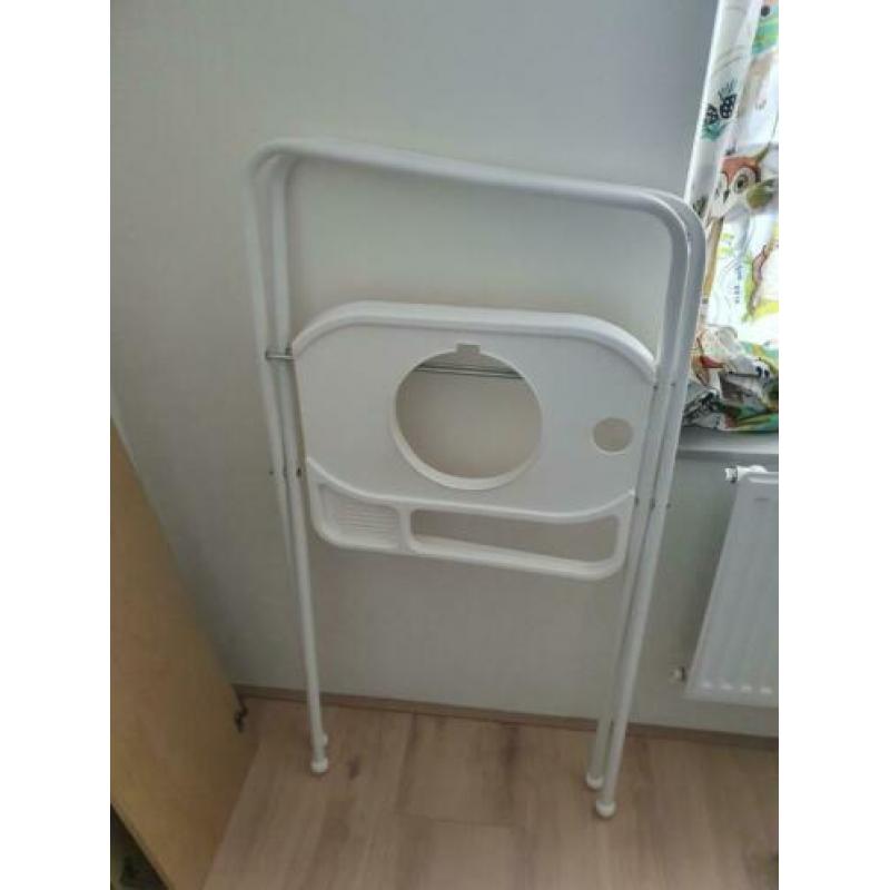 Bebejou babybadje grijs wit met compleet set