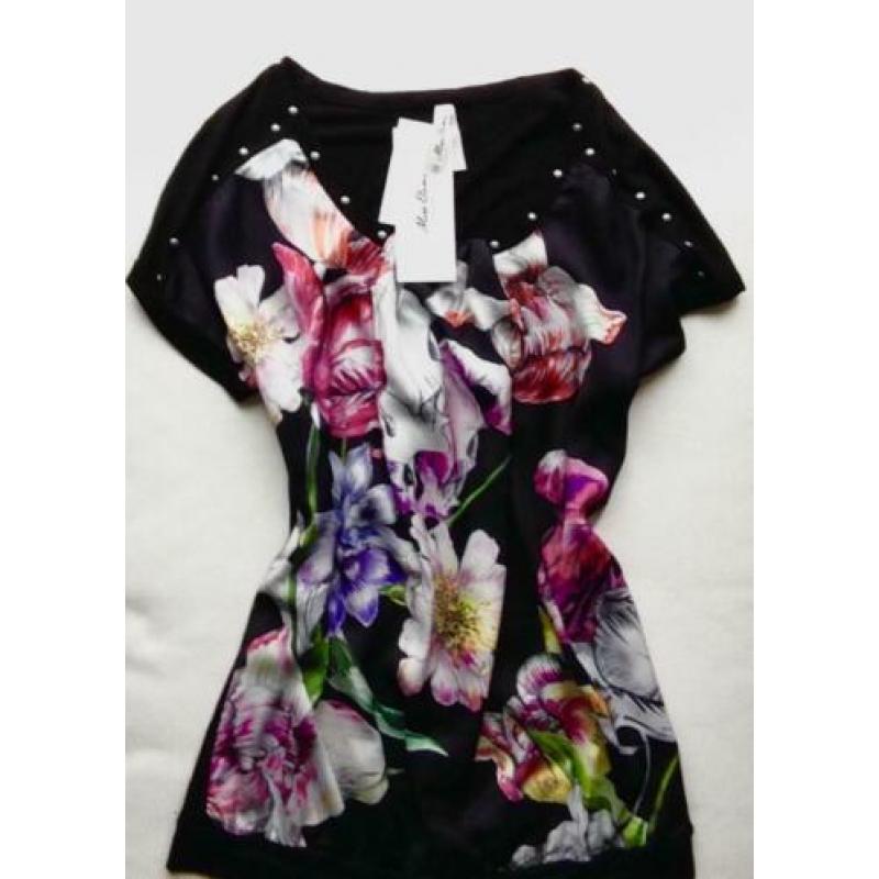 Miss Etam nieuwe bloemen top met kaartje vast!