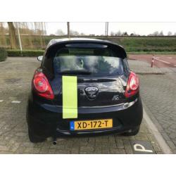 Ford KA 1.2 51KW 2011 Zwart- FULL OPTIONS UNIEK IN NL!