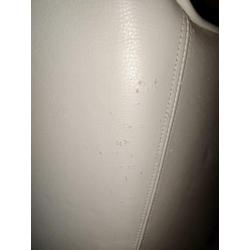 Wit nubuck leren stoelen te koop
