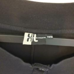 Katoenen vest zwart XXL 54 56 in prima staat