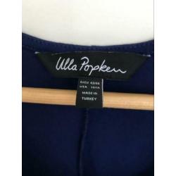 Prachtige nieuwe navy blauwe Ulla Popken jurk maat 42/44