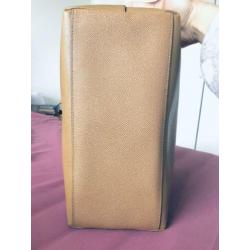 Coach lichtbruin / beige leer