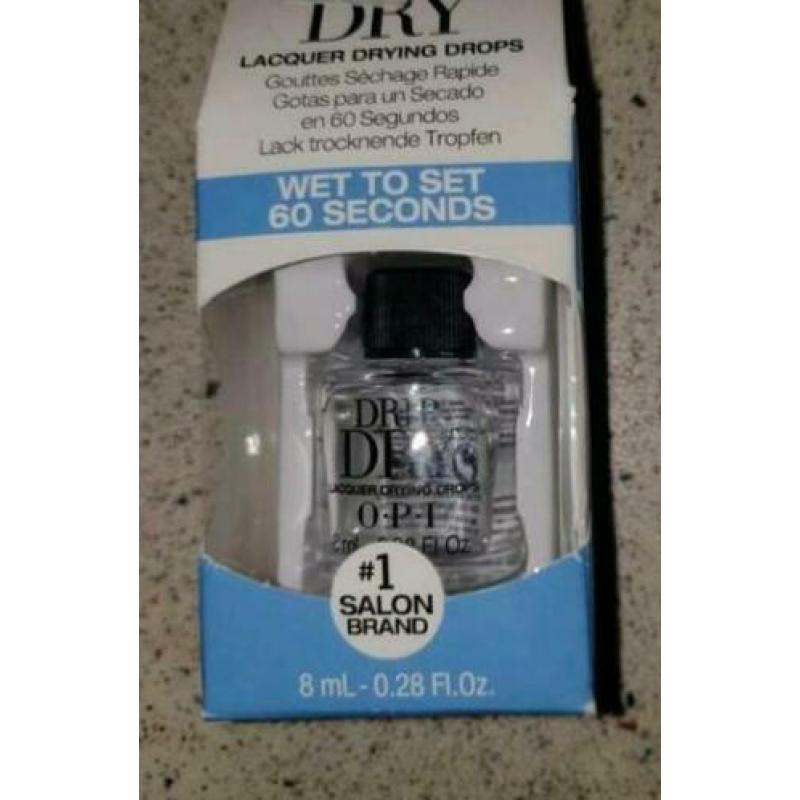 O.P.I. Drip Dry Drops - NIEUW