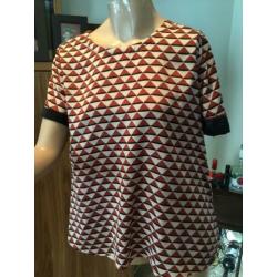 SCOTCH & SODA blouse &jasje 2 zijde te dragen , maat L