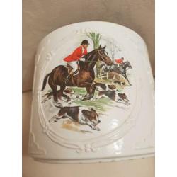 frankton c.v tegelen bloempot met paarden