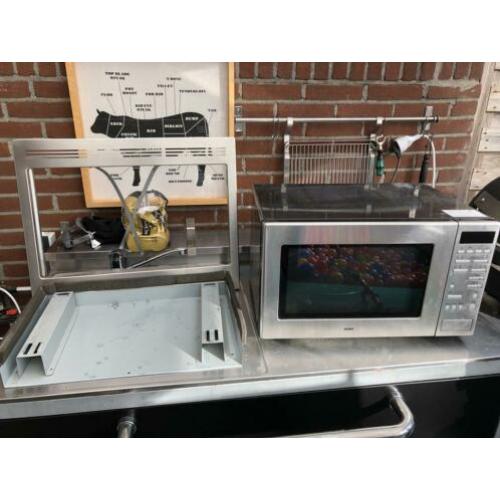 Atag combi magnetron oven met inbouw frame