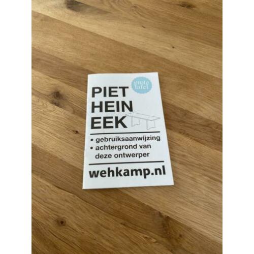 Piet Hein Eek eettafel 78x240x80 massief eikenhout