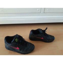 zwarte met roze NIKE AIR MAX sneakers maat 36,5