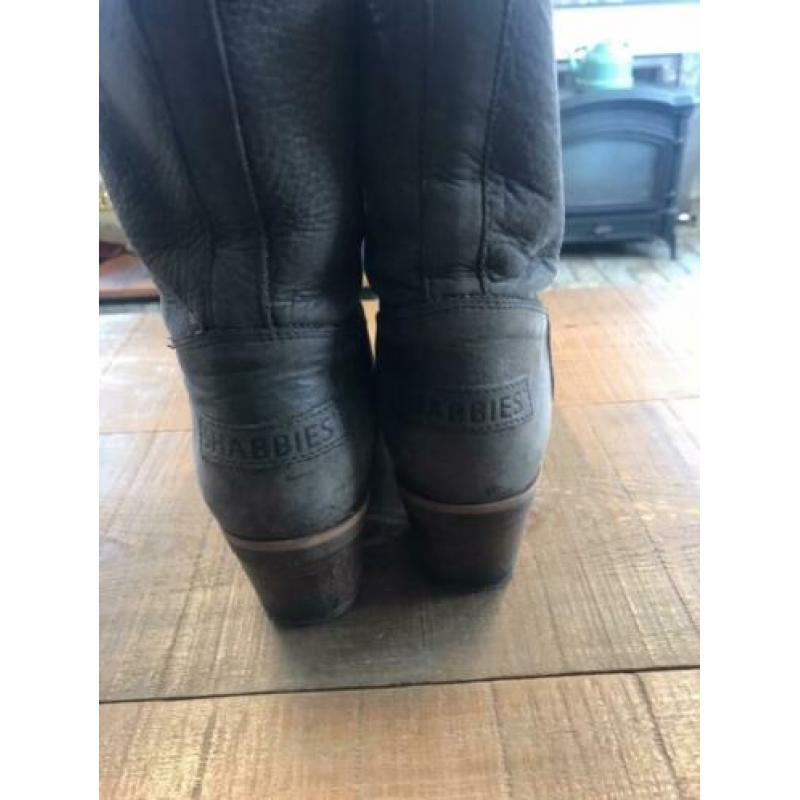 Shabbies, enkellaars mt 40 taupe