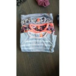 Groot pakket meisjes kleding maat 50-56