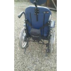 Rolstoel met duwondersteuning Roxx