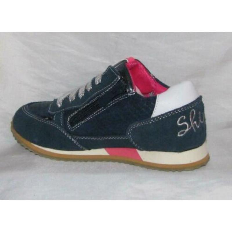 SHOESME maat 33 veter/rits blauw sterren - gratis verzenden