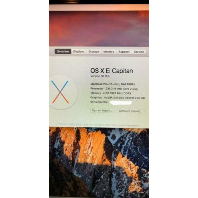 MacBook Pro 15 inch (2009)