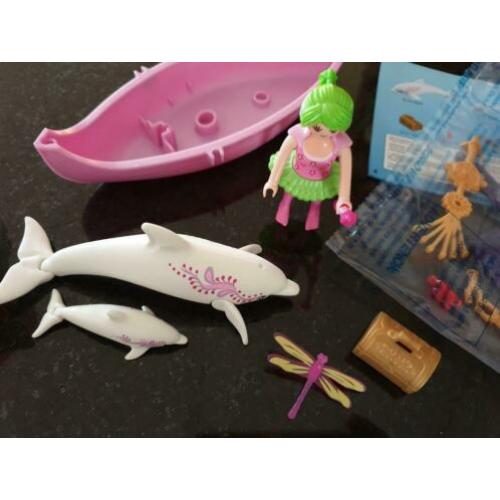 Playmobil 70000 Romantisch Fairies Feeenbootje & dolfijnen
