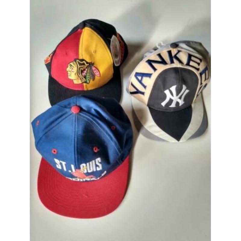 3 x baseball cap NHL TWIN ENTERPRISE