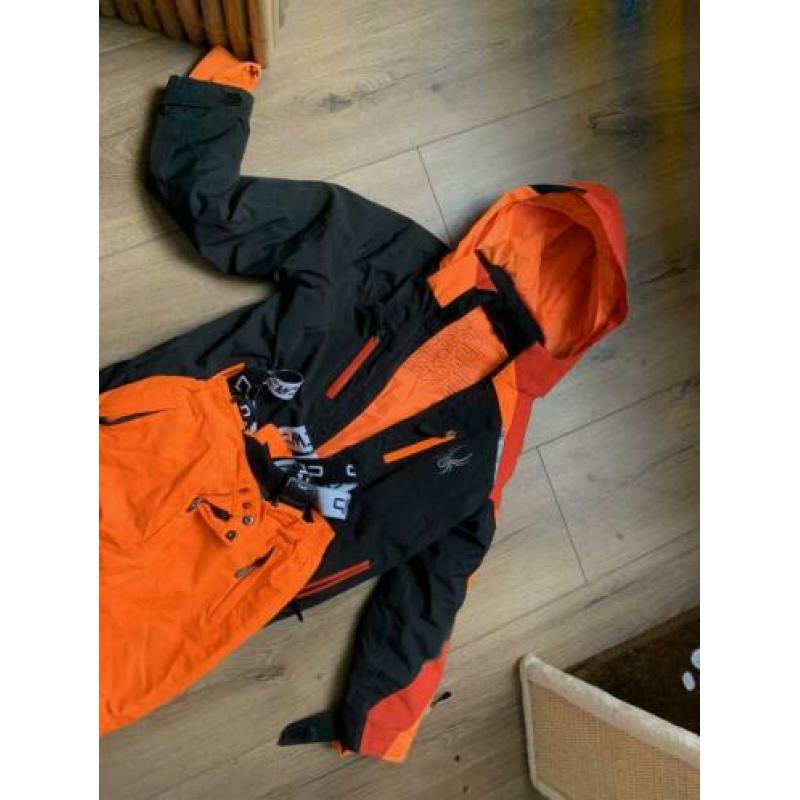 Skijas spyder en ski broek oranje