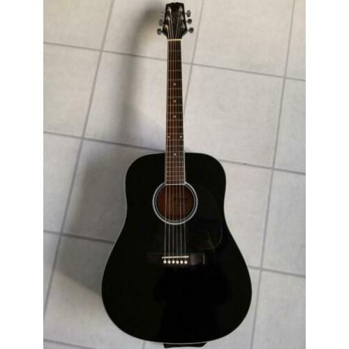 Morgan w-104bk akoestische gitaar stealstring
