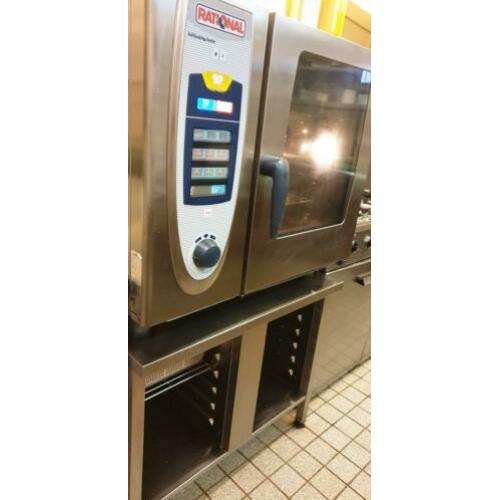Rational Steamer incl. onderstel. SCC 6x1/1 GN