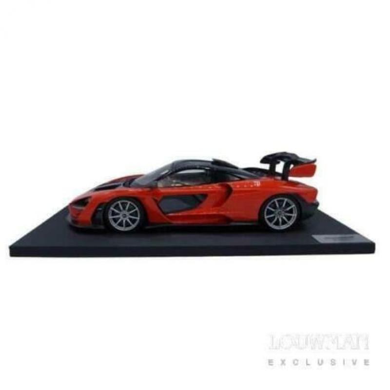 McLaren Senna Mira Orange Schaalmodel (1:18)