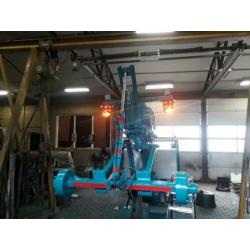 Kabel ploeg leiding leg machine.