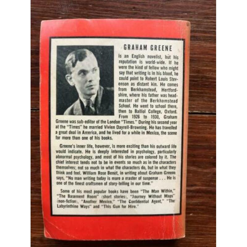 Graham Greene This gun for Hire 1945 second printing