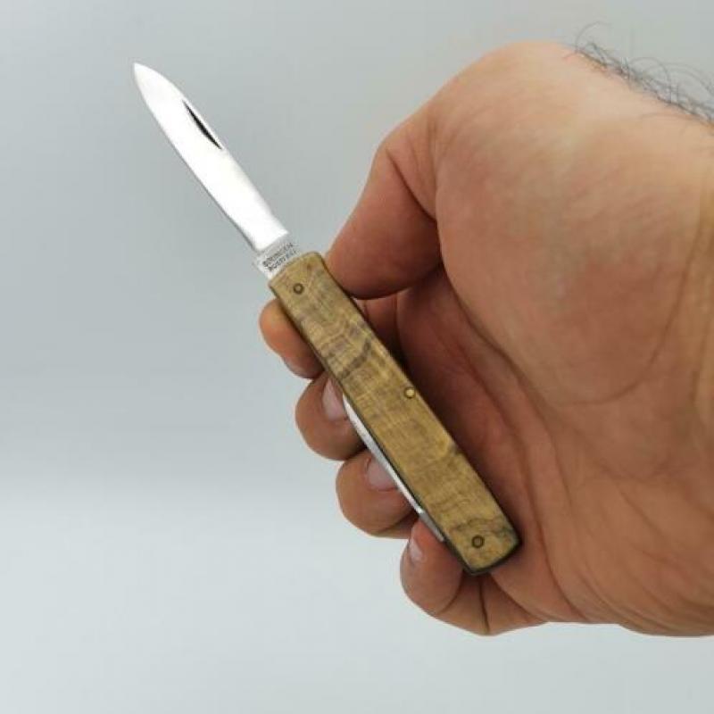 Solingen Roestvrij Antiek Buffelhoorn Mini Collector zakmes
