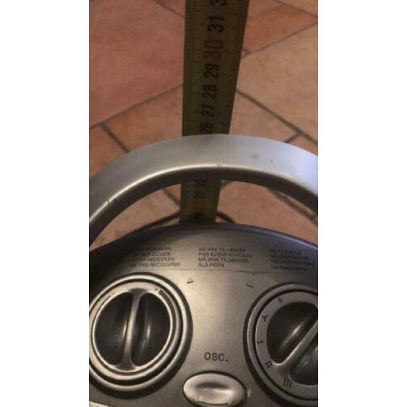 Klein elektrisch kacheltje Werkt perfect