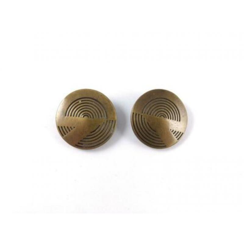 Grote clip oorbellen Vintage Design
