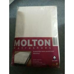 Molton matrashoes, 2 persoons 160x210, NIEUW ,