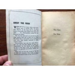 Graham Greene This gun for Hire 1945 second printing