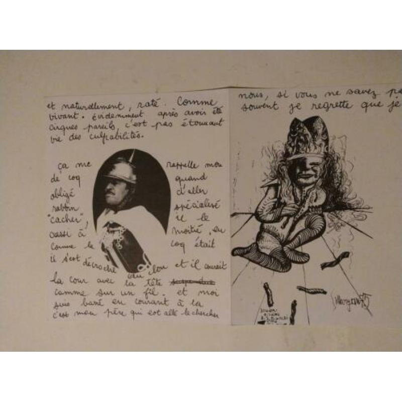 Maryan dubbelzijdige lithografie circa 1975