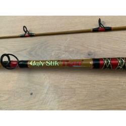 Nieuwe Shakespeare Ugly Stick, 1.95 meter en 50 lbs