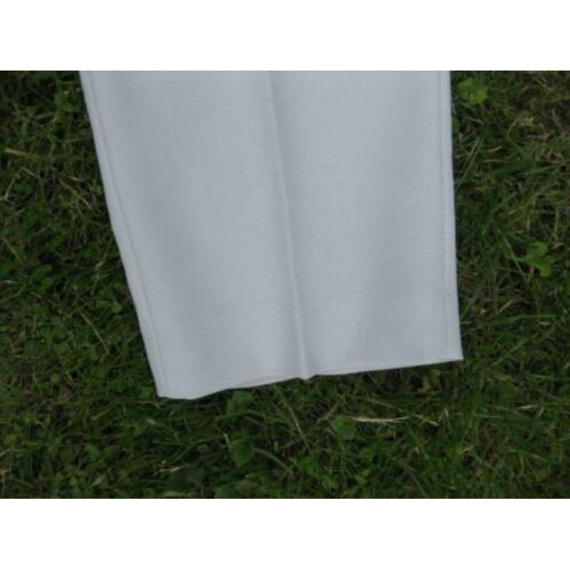 Grijze nette broek dames, plooi, mt 42 Bellguardo Montirone